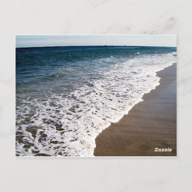 CARTE POSTALE WHITE WASH WAVES OF FLORIDA (Dos)