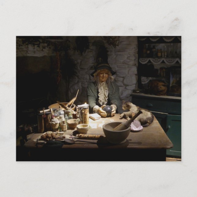 Carte Postale White Witch's Kitchen Museum, Witchcraft & MAGICK (Devant)