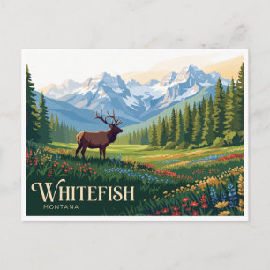 Carte Postale Whitefish Montana