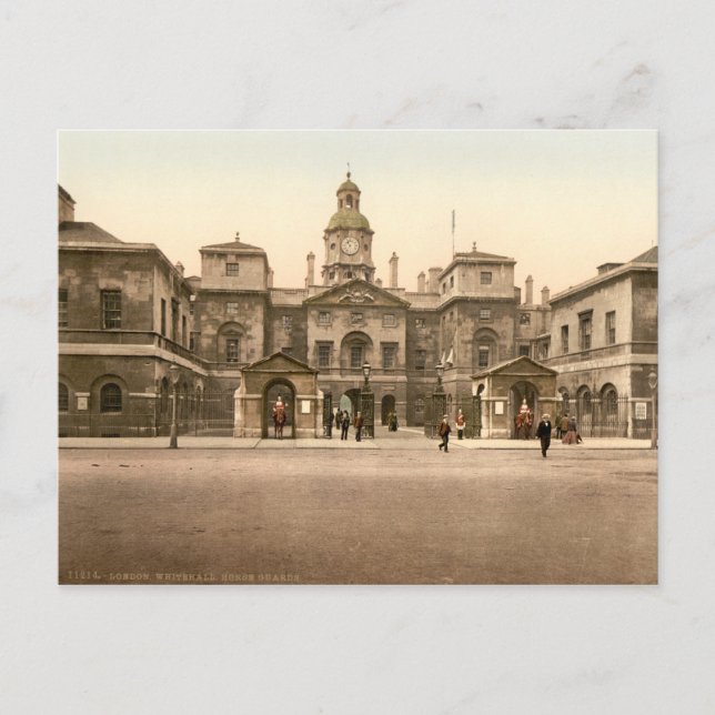 Carte Postale Whitehall - Horse Guards, Londres, Angleterre (Devant)