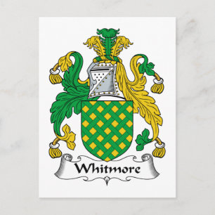 Carte Postale Whitmore Family Crest