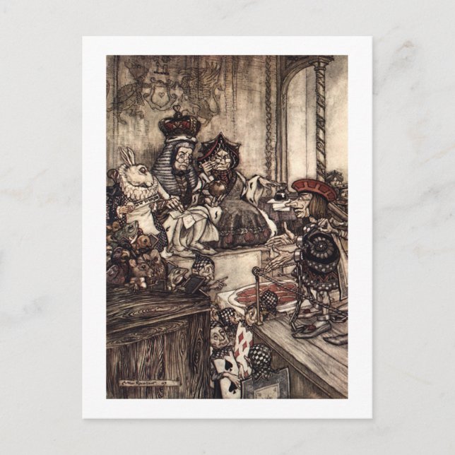 Carte Postale Who stole the Tarts? (Devant)