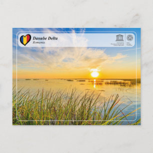 Carte Postale WHS UNESCO - Delta du Danube