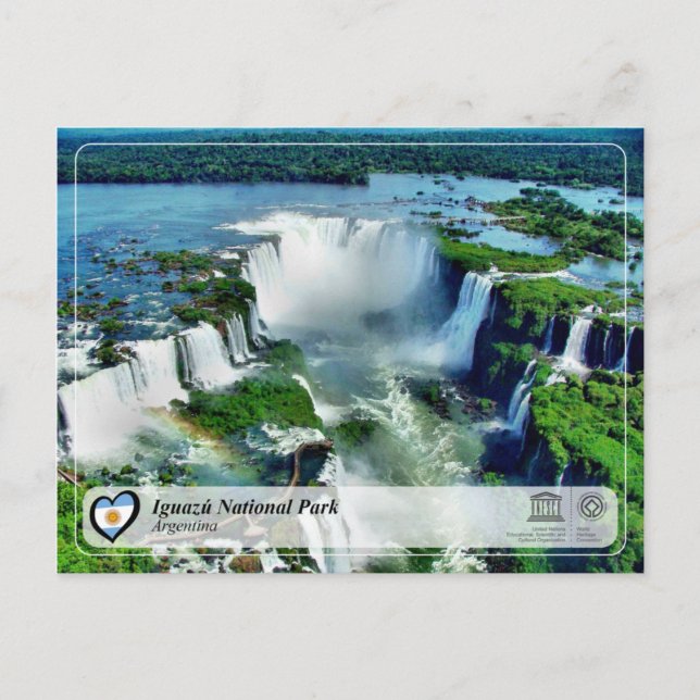 Carte Postale WHS UNESCO - Parc national d'Iguazu (Devant)