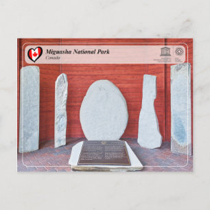 Carte Postale WHS UNESCO - Parc national Miguasha