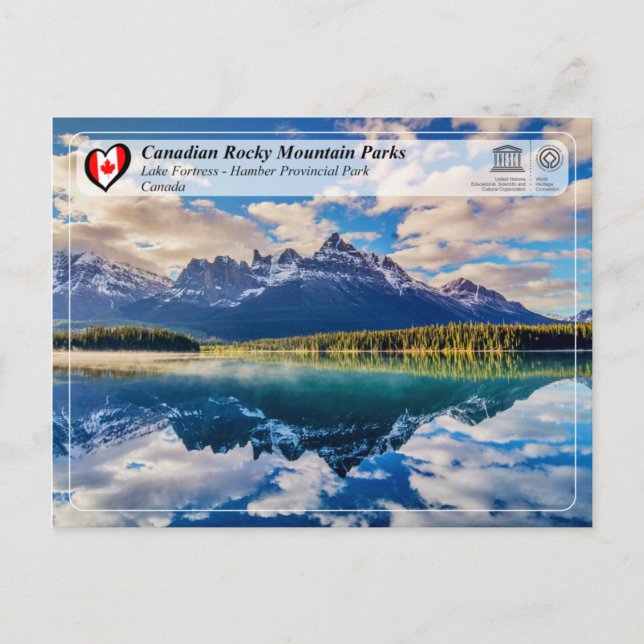 Carte Postale WHS UNESCO - Parc provincial Hamber (Devant)