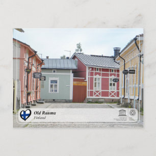 Carte Postale WHS UNESCO - Vieux Rauma