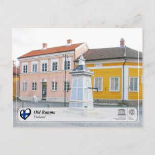 Carte Postale WHS UNESCO - Vieux Rauma