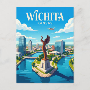 Carte Postale Wichita Kansas