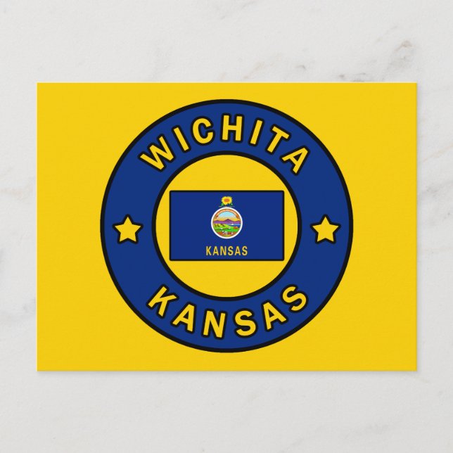 Carte Postale Wichita Kansas (Devant)