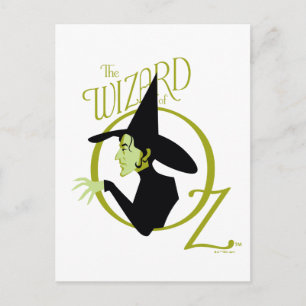Carte Postale Wicked Witch™ L'Assistant Du Logo Oz™