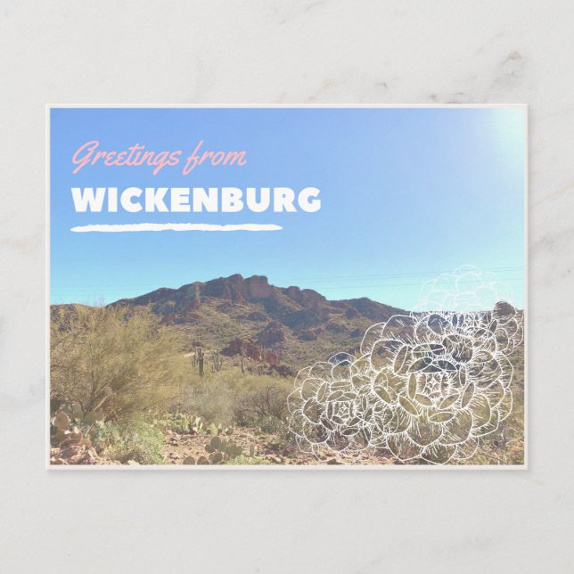 Carte postale Wickenburg Landcape (Devant)