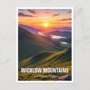 Carte Postale Wicklow Mountains National Park Irlande Travel