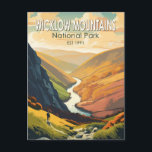 Carte Postale Wicklow Mountains National Park Irlande Travel Art<br><div class="desc">Design vectoriel de Wicklow Mountains. Le parc s'étend à travers le comté de Wicklow ainsi que de petites zones de South Dublin et Dún Laoghaire.</div>