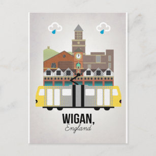 Carte Postale Wigan