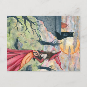 Carte Postale Wiggles and the Witch Postcard