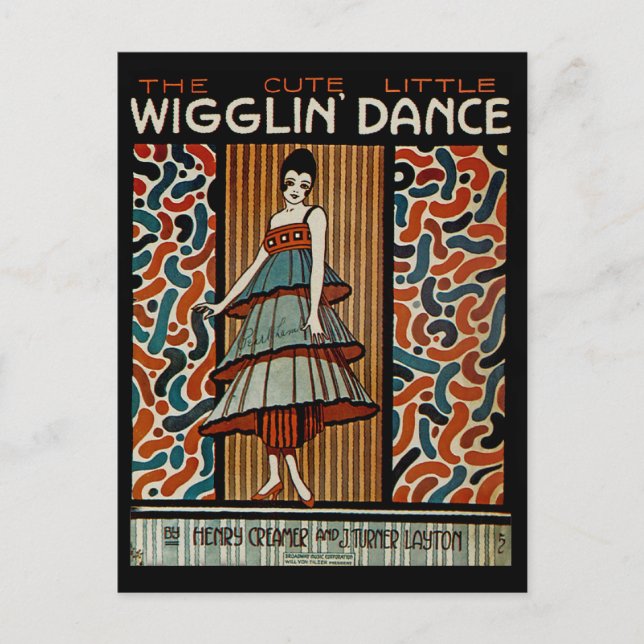 Carte Postale Wigglin Dance (Devant)