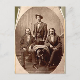 Carte Postale Wild Bill Hickok - Texas Jack - Buffalo Bill