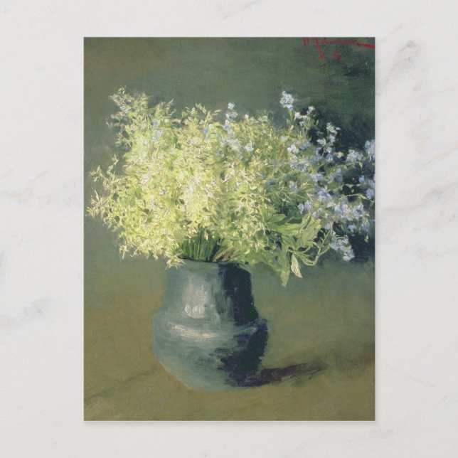 Carte Postale Wild Lilacs and Forget-Me-Nots, 1889 (Devant)