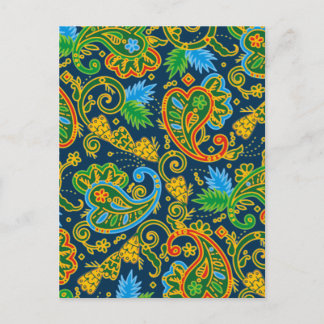 Carte Postale Wild Paisley