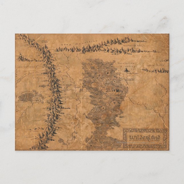 Carte Postale Wilderland (Devant)