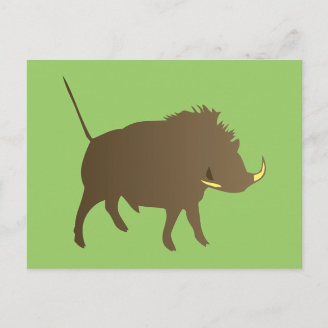 Carte Postale Wildschwein (Devant)