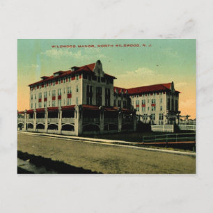 Carte Postale Wildwood Manor, North Wildwood, New Jersey Vintage