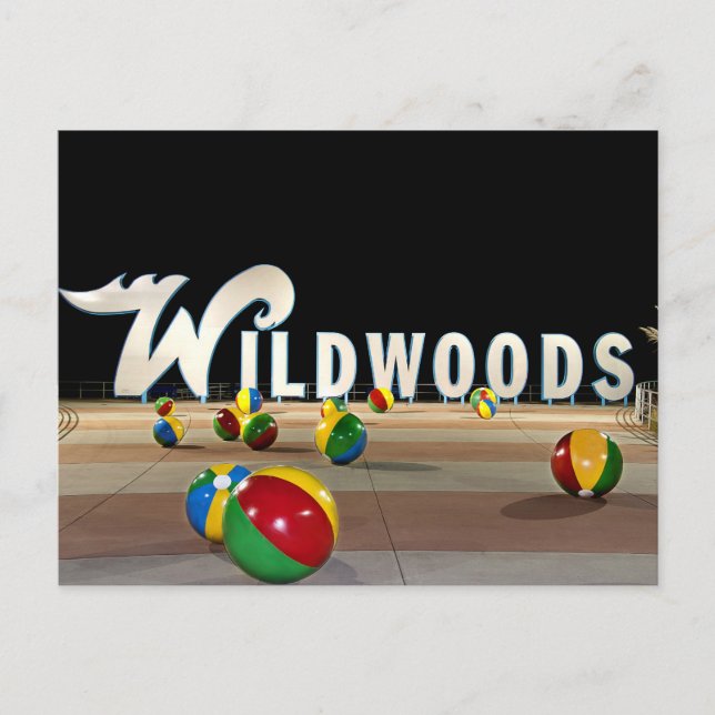 Carte Postale Wildwoods Connexion Wildwood New Jersey (Devant)