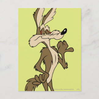 CARTE POSTALE WILE E. COYOTE™ A L'AIR FIER