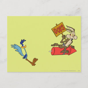 Carte Postale WILE E. COYOTE™ et ROAD RUNNER™