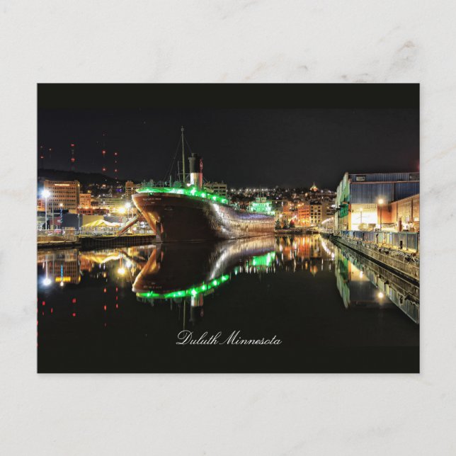 Carte Postale William A Irvin Duluth Minnesota (Devant)