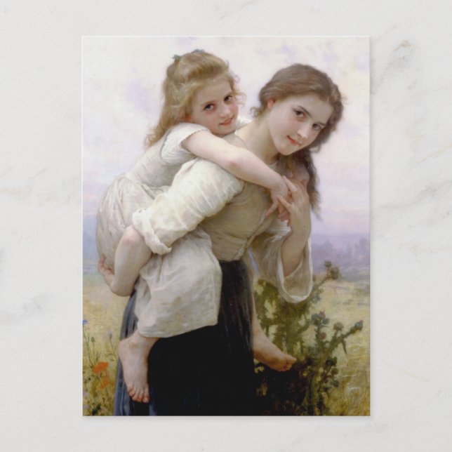 Carte Postale William Adolphe Bouguereau (Devant)