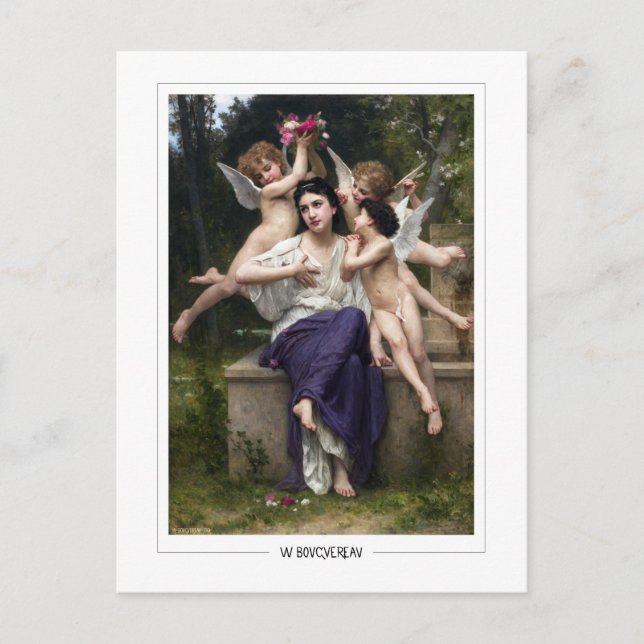 Carte Postale William-Adolphe Bouguereau #155 - Beaux-Arts (Devant)