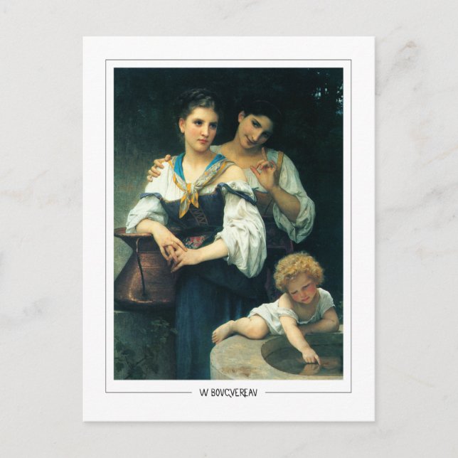 Carte Postale William-Adolphe Bouguereau #15 - Beaux-Arts (Devant)