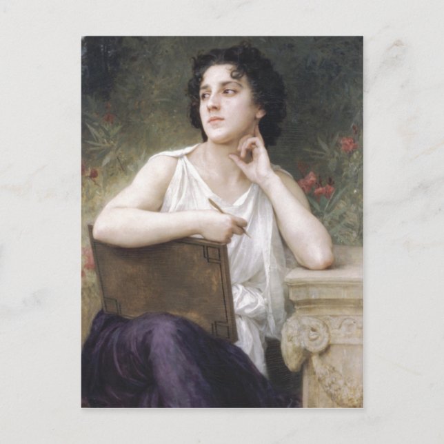 Carte Postale William-Adolphe Bouguereau (1825-1905) - Inspirati (Devant)
