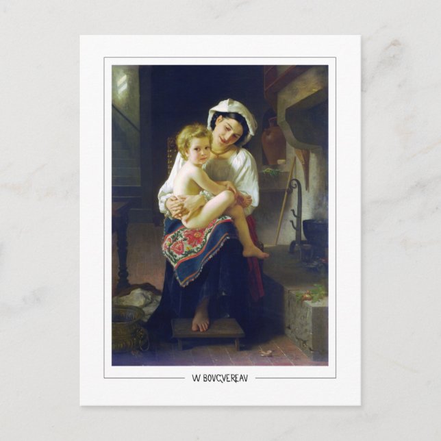Carte Postale William-Adolphe Bouguereau #21 - Beaux-arts (Devant)