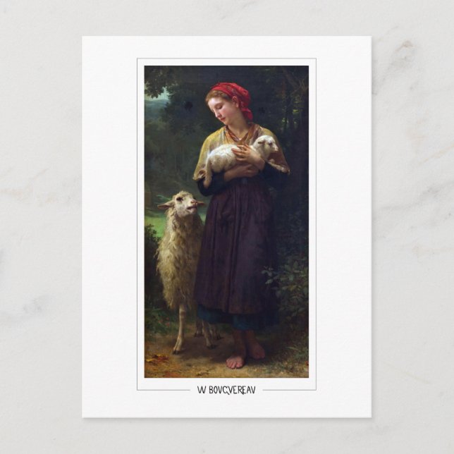 Carte Postale William-Adolphe Bouguereau #23 - Beaux-Arts (Devant)