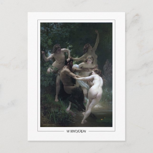 Carte Postale William-Adolphe Bouguereau #33 - Beaux-Arts (Devant)