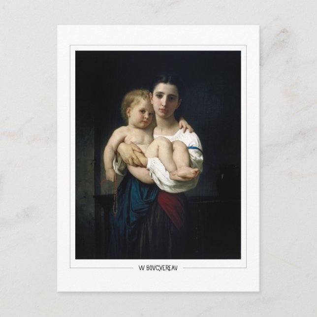 Carte Postale William-Adolphe Bouguereau #6 - Beaux-Arts (Devant)