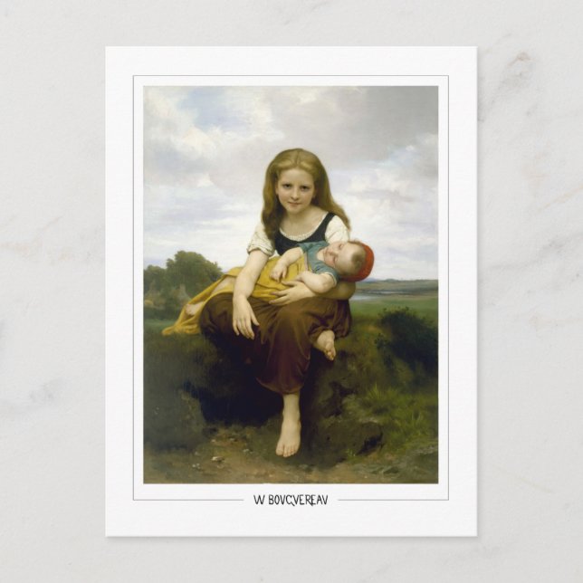 Carte Postale William-Adolphe Bouguereau #9 - Beaux-Arts (Devant)