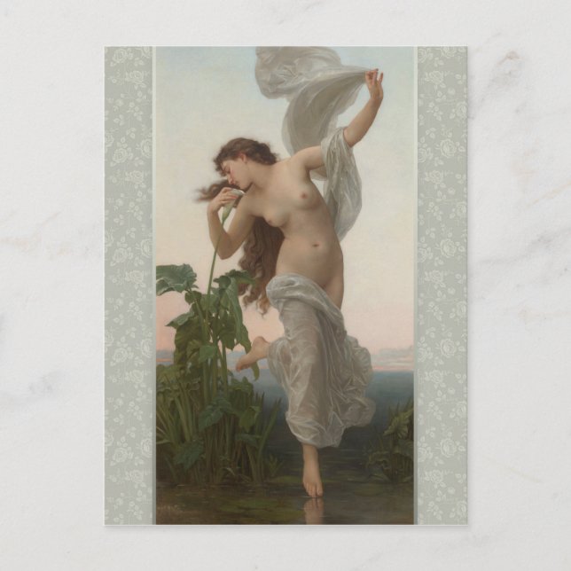 Carte Postale William-Adolphe Bouguereau Dawn L’Aurore CC0874 (Devant)