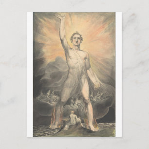 Carte Postale William Blake - Ange De La Révélation