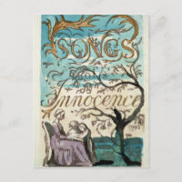 William Blake | Chansons d'Innocence, page de titr