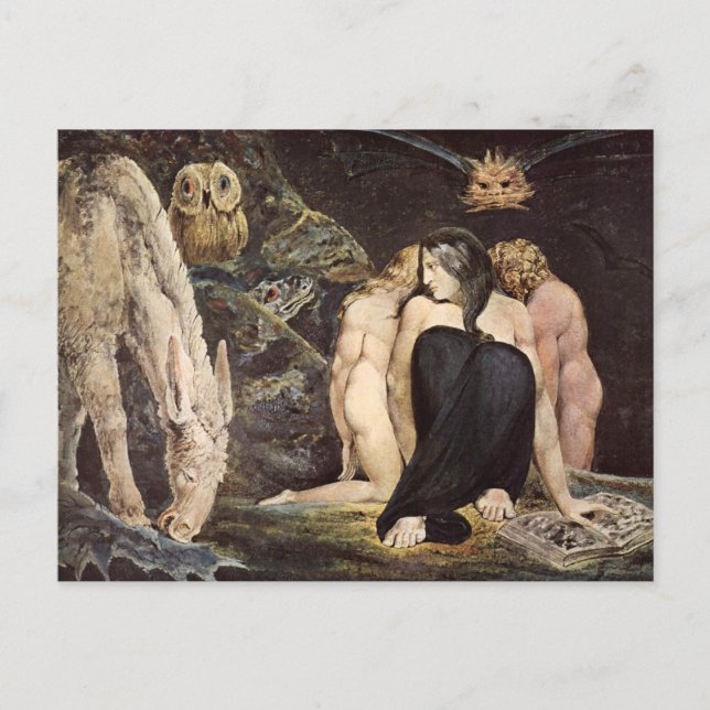 Carte postale William Blake Hecate (Devant)