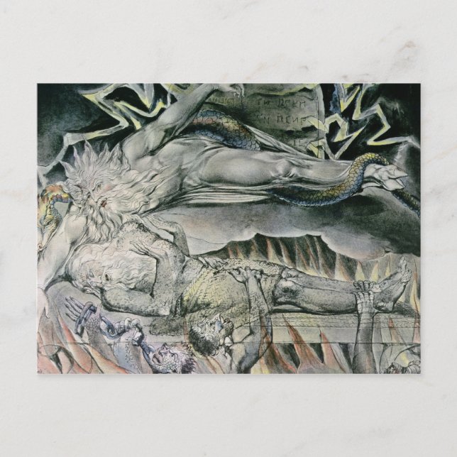 Carte Postale William Blake (homonymie) | Illustrations of the B (Devant)