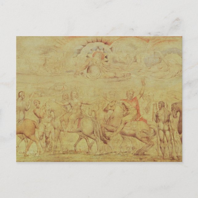 Carte Postale William Blake | La Féerie Queene (Devant)