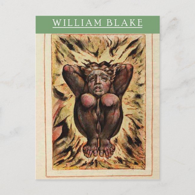 Carte postale William Blake Urizen (Devant)