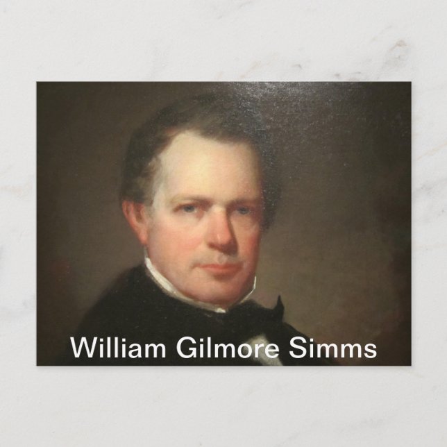 Carte Postale William Gilmore Simms (Devant)