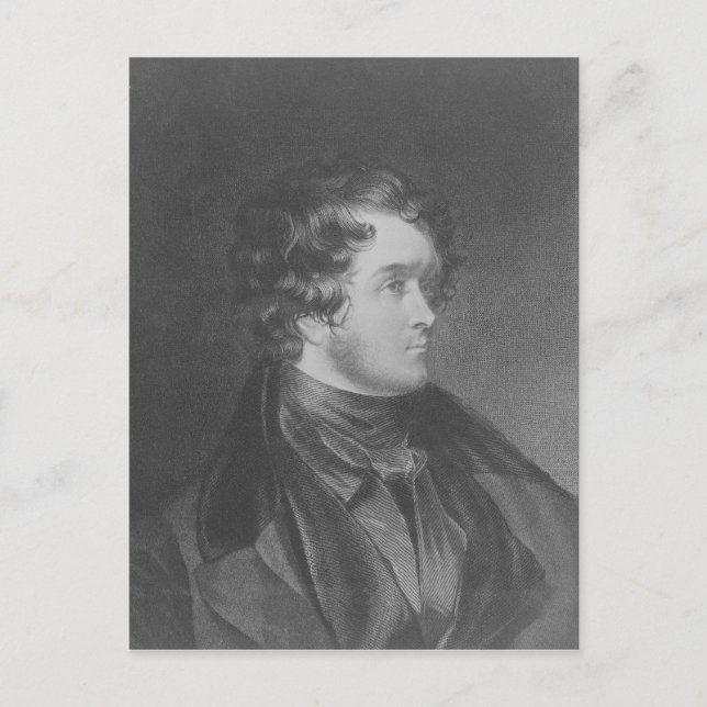 Carte Postale William Harrison Ainsworth (Devant)
