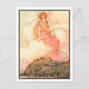 Carte Postale William Heath Robinson - A Song of the English